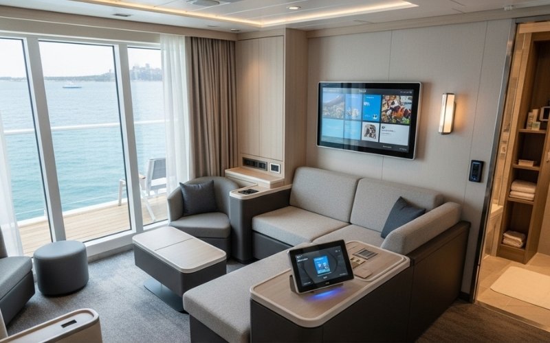Digital Integration in Cruise Ship Suites